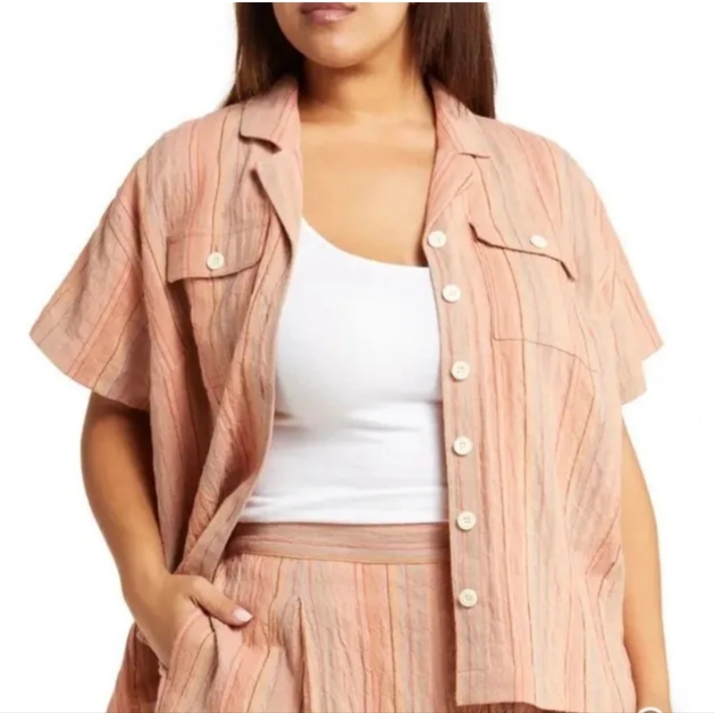 Madewell stripe shirt